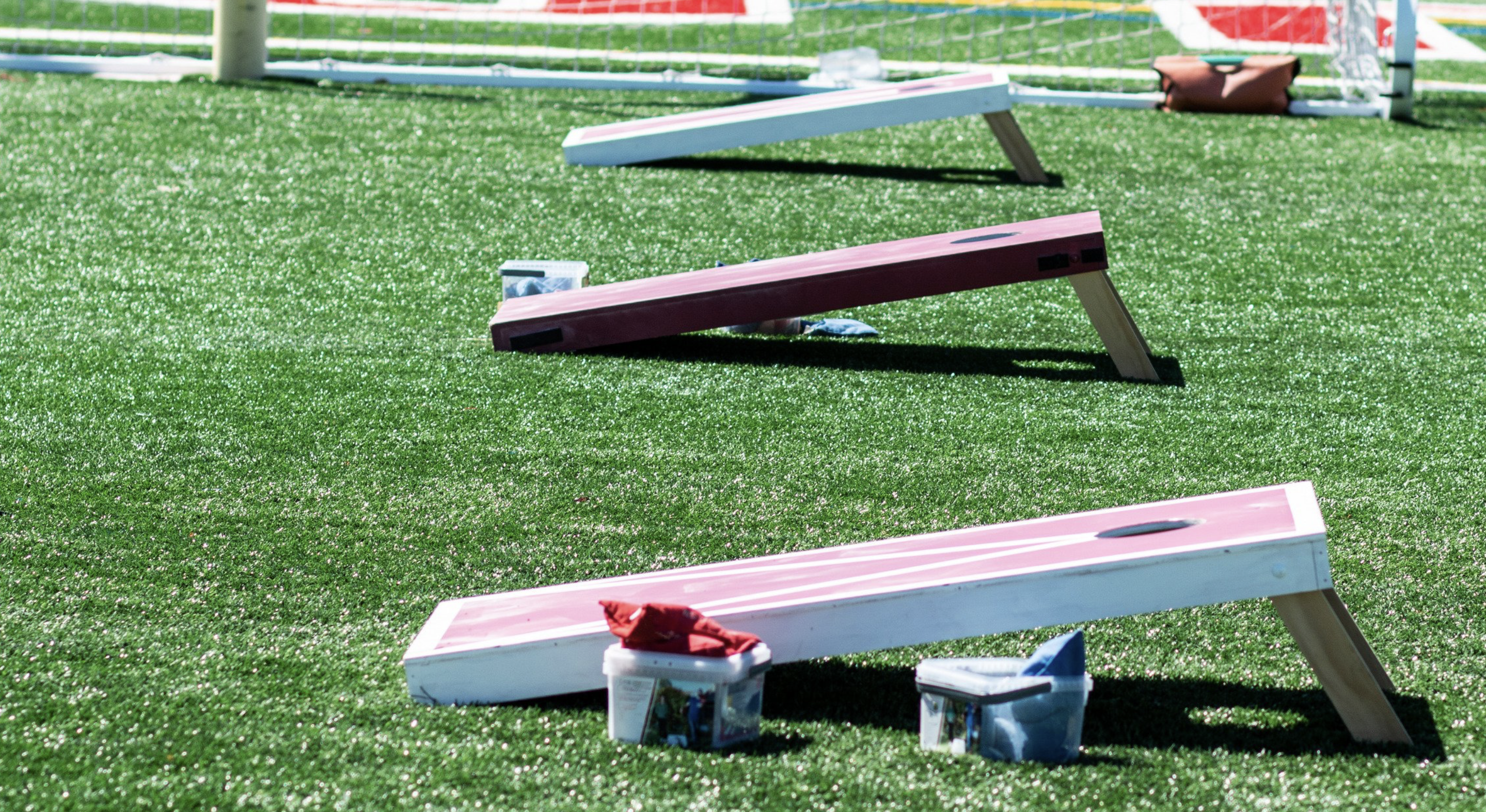 Animation La Case du Jeu :
                                    cornhole